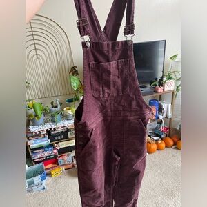 American Eagle Corduroy overalls
